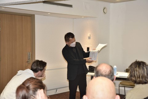 1ère expo Akiho France ambiance